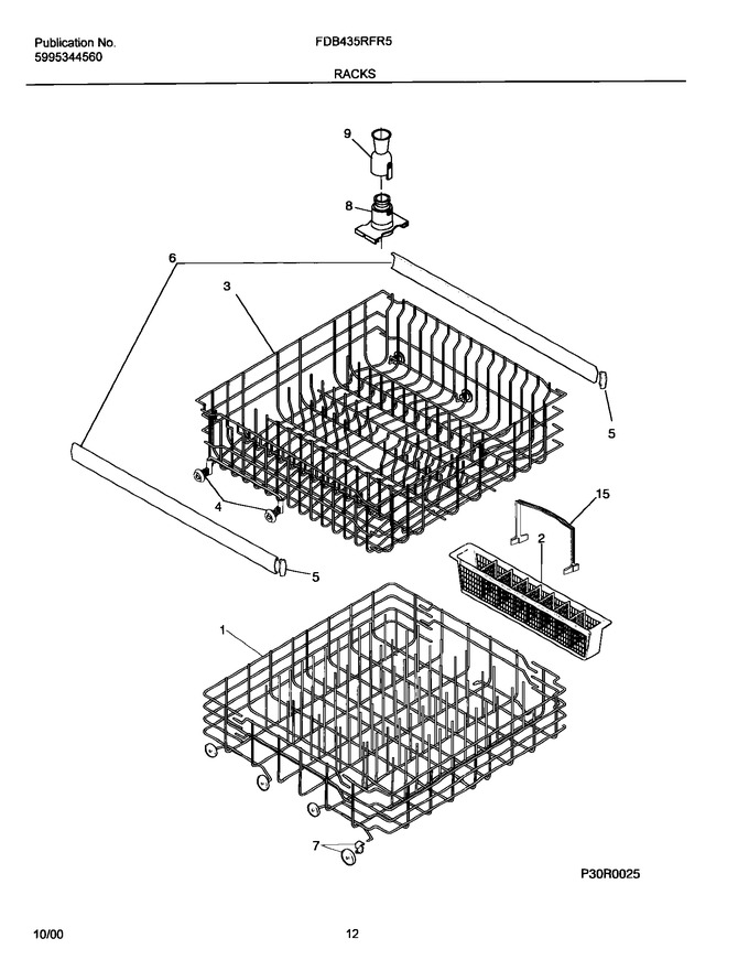 Diagram for FDB435RFR5