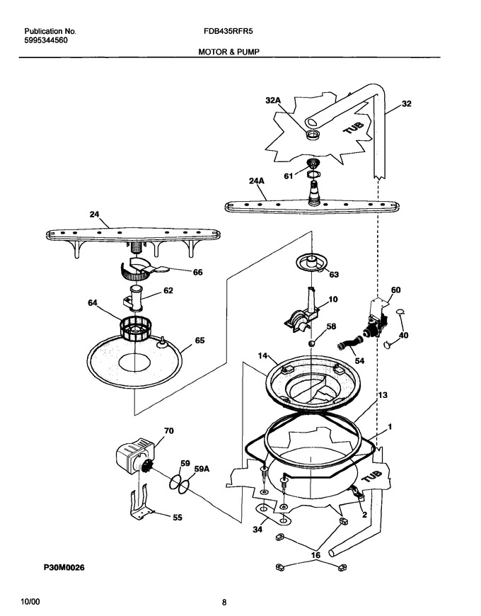 Diagram for FDB435RFR5