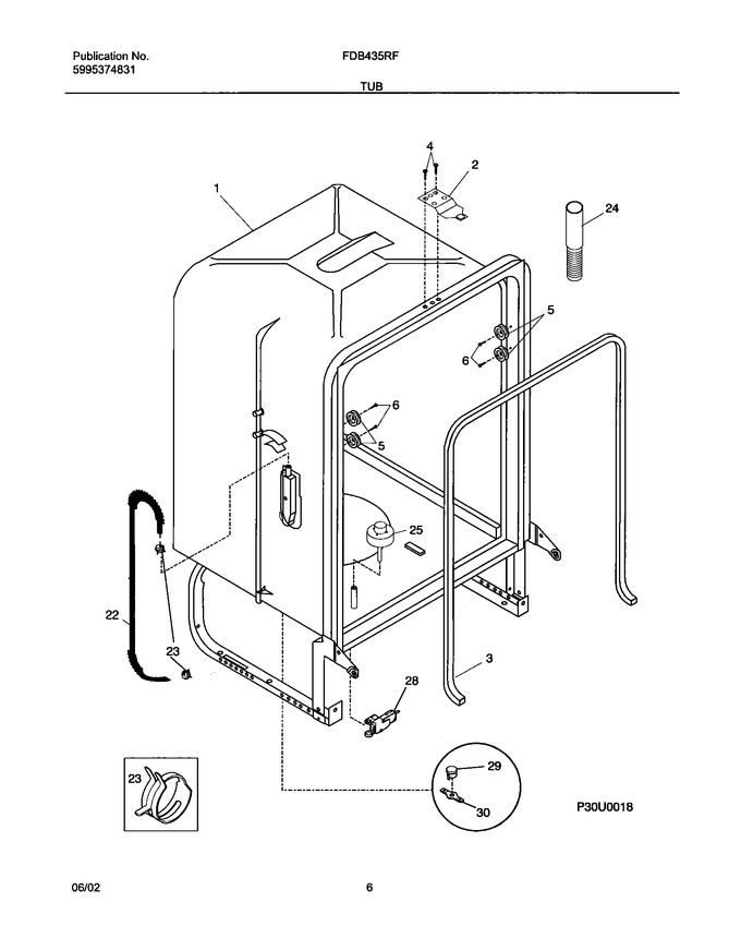 Diagram for FDB435RFS5