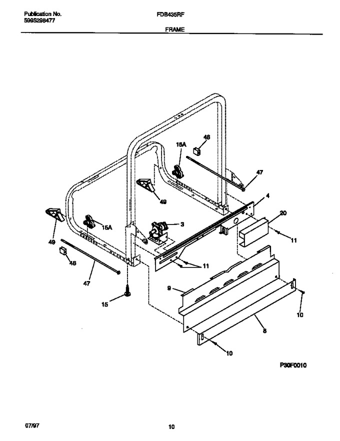 Diagram for FDB435RFS0