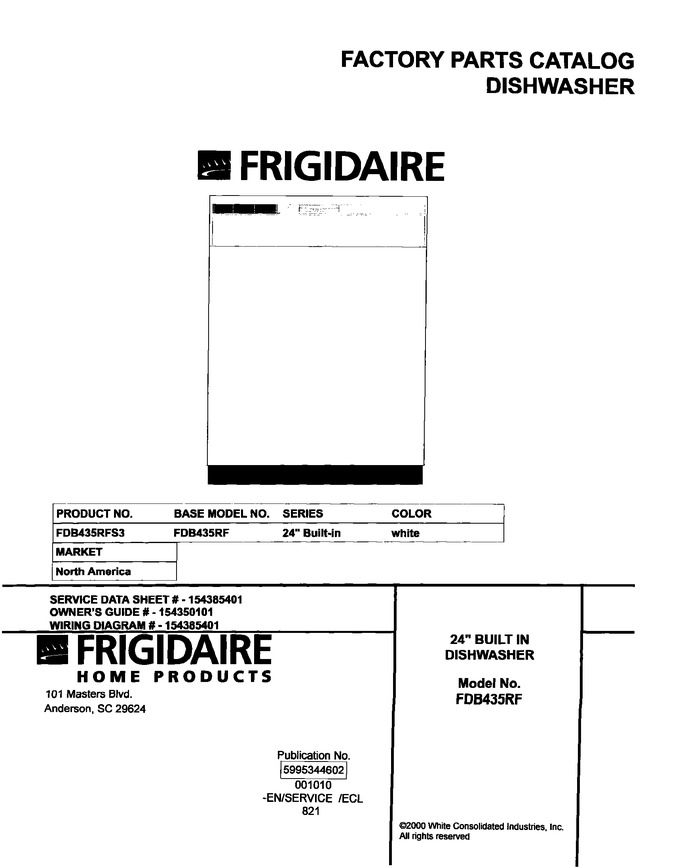 Diagram for FDB435RFS3