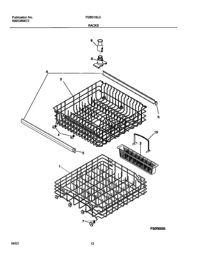Diagram for FDB510LCS0
