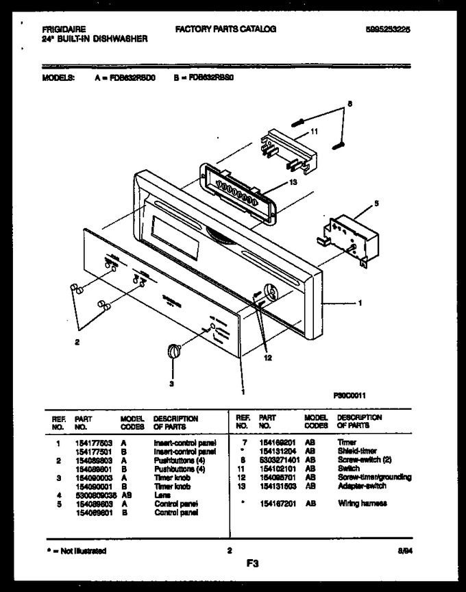 Diagram for FDB632RBD0