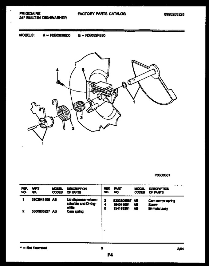 Diagram for FDB632RBD0