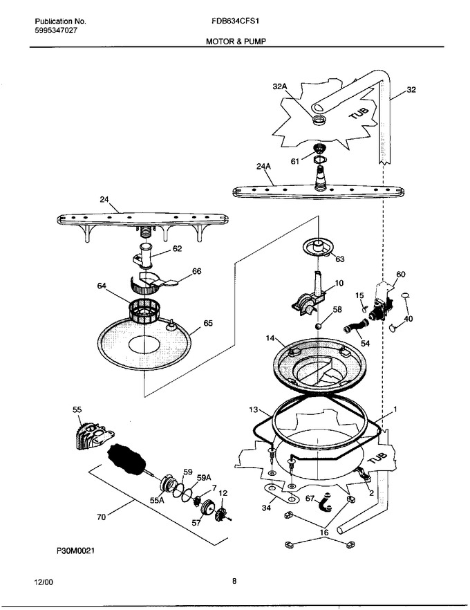 Diagram for FDB634CFS1