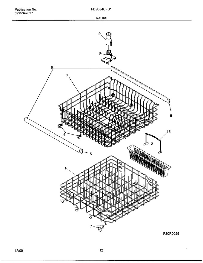 Diagram for FDB634CFS1