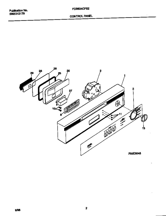 Diagram for FDB634CFS2