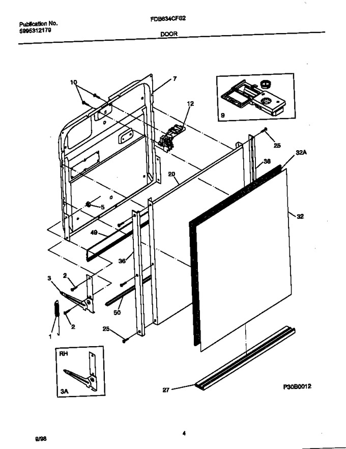 Diagram for FDB634CFS2