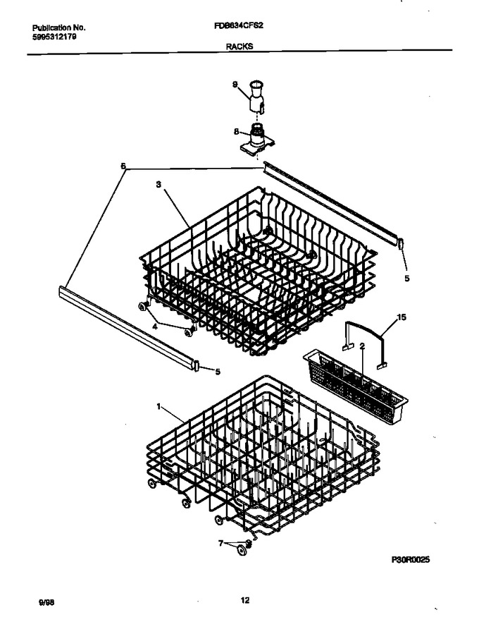 Diagram for FDB634CFS2