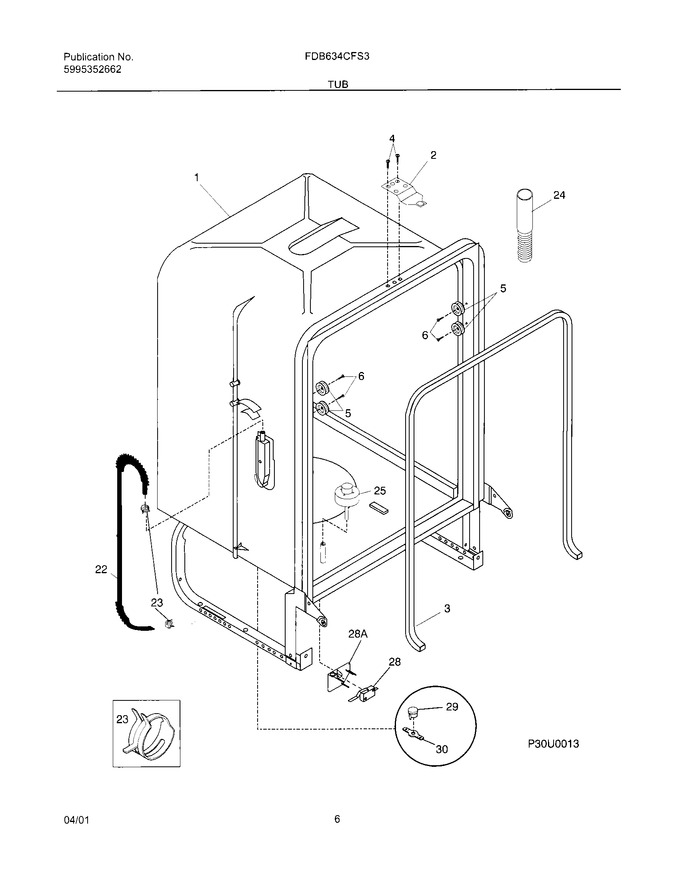 Diagram for FDB634CFS3