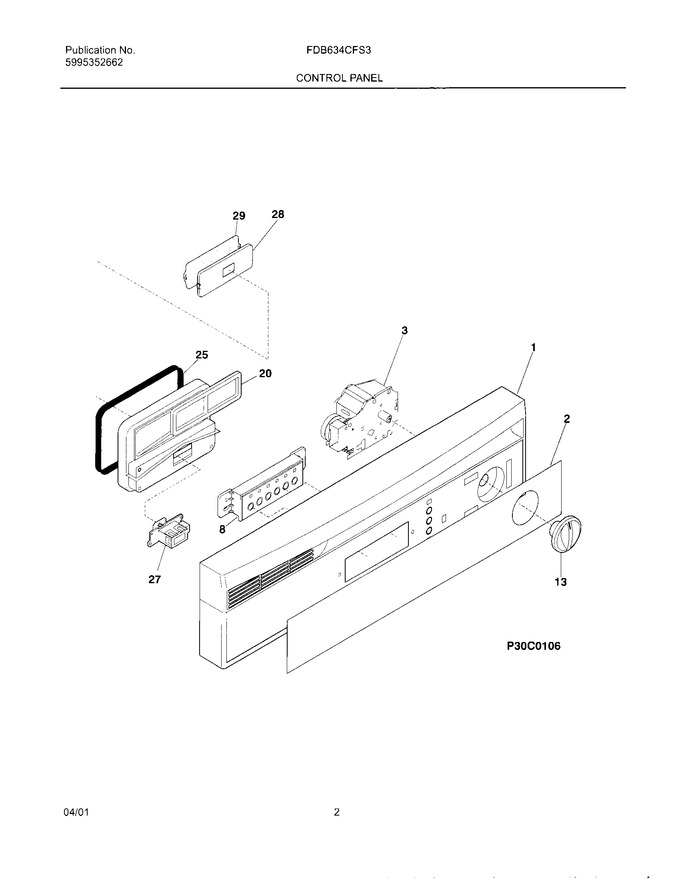 Diagram for FDB634CFS3