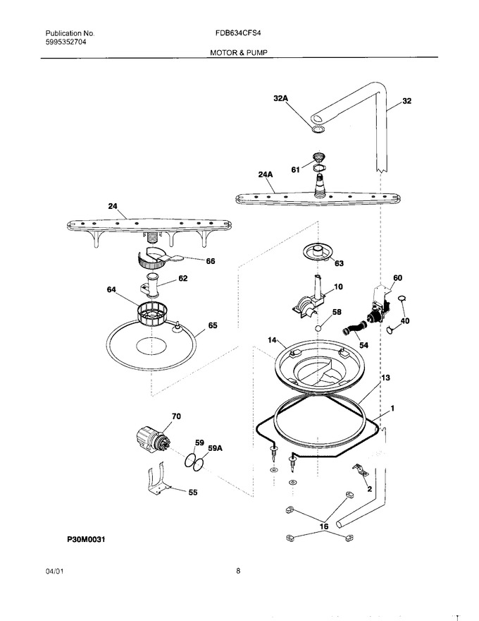 Diagram for FDB634CFS4