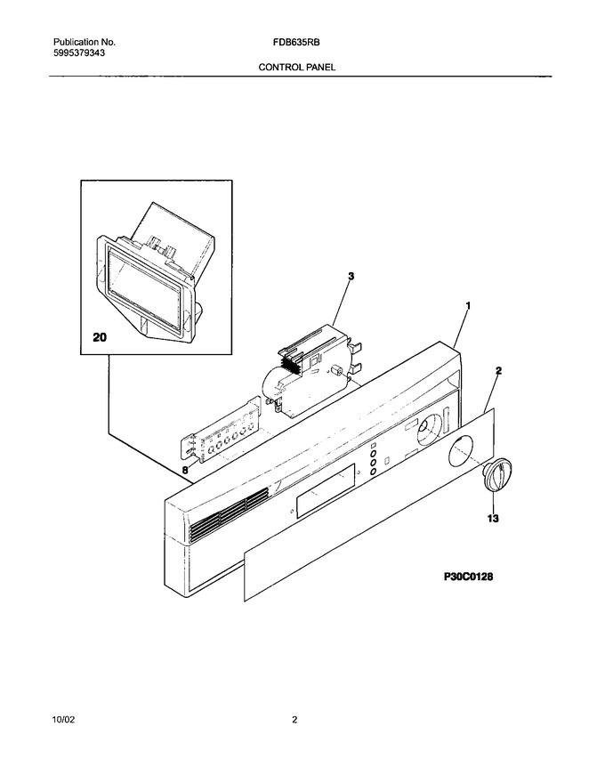 Diagram for FDB635RBS1