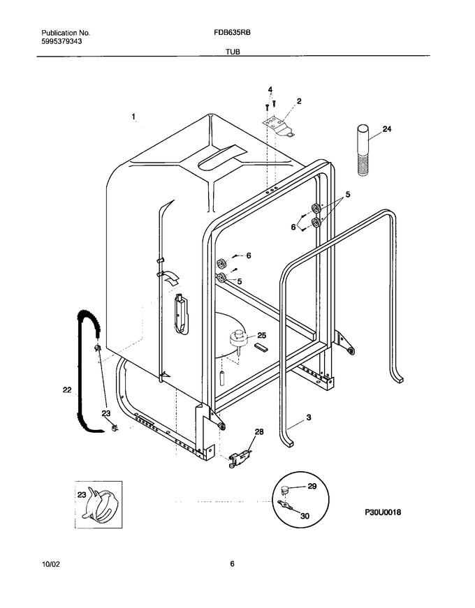 Diagram for FDB635RBB1