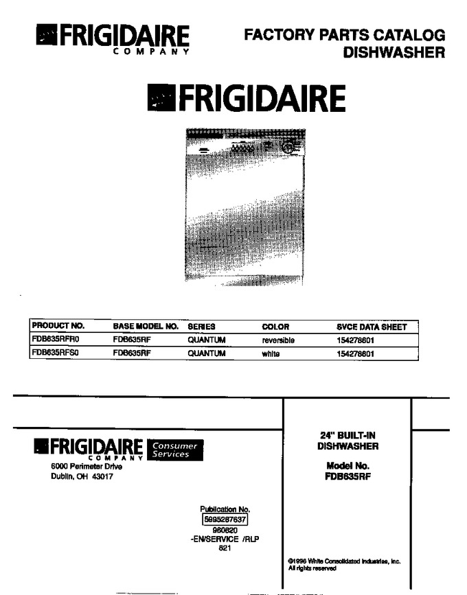 Diagram for FDB635RFS0
