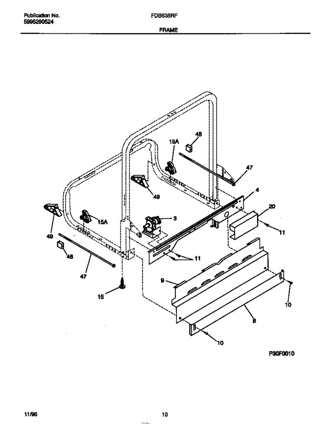 Diagram for FDB635RFR1