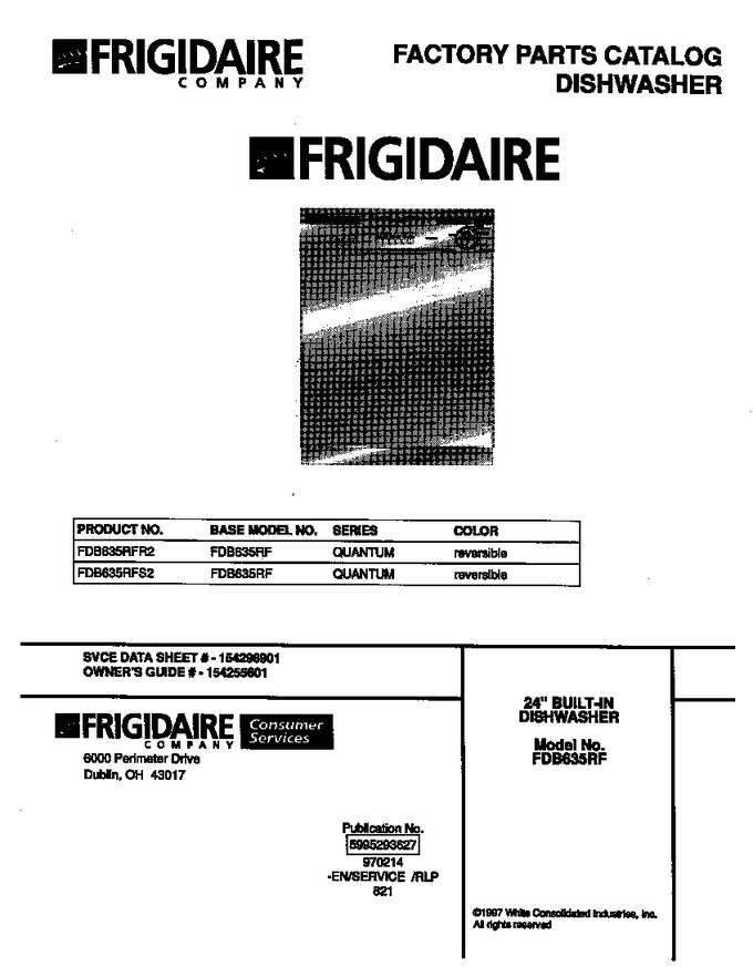 Diagram for FDB635RFR2