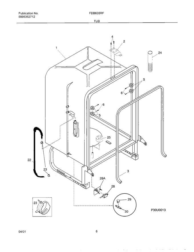 Diagram for FDB635RFS5
