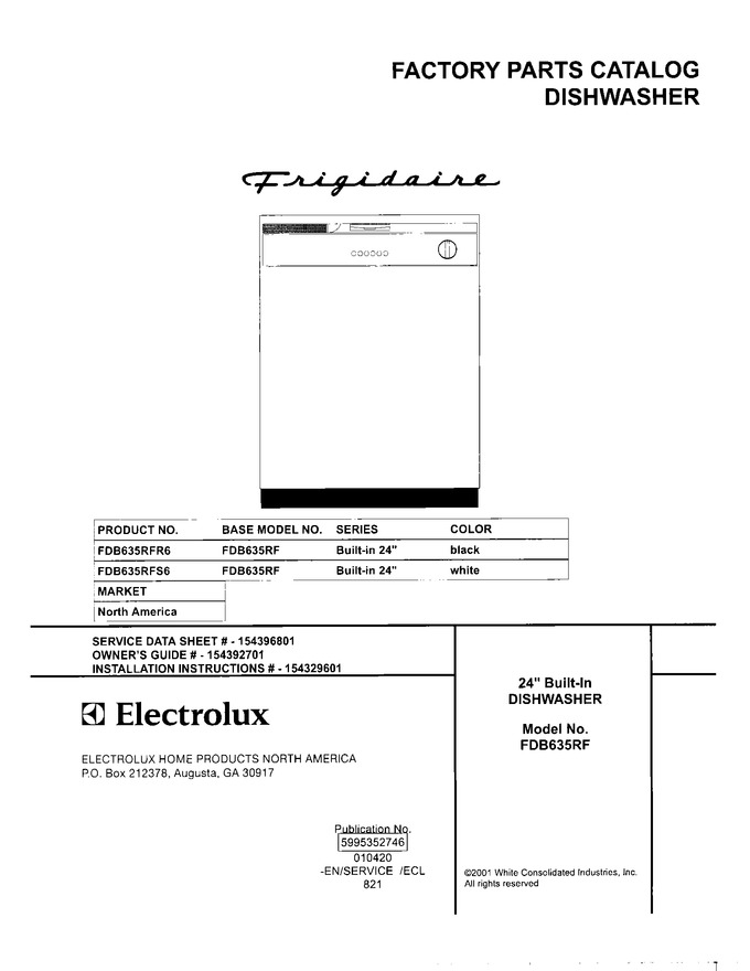 Diagram for FDB635RFR6