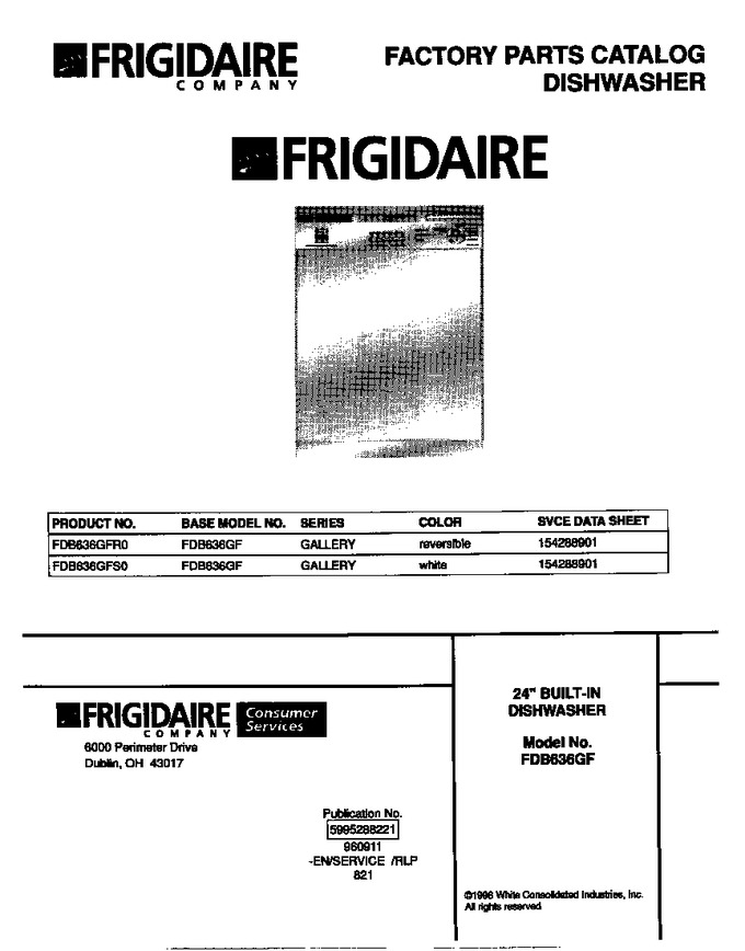 Diagram for FDB636GFS0