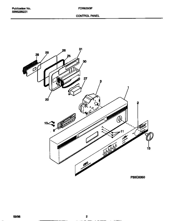Diagram for FDB636GFS0