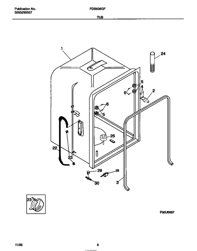 Diagram for FDB636GFS1