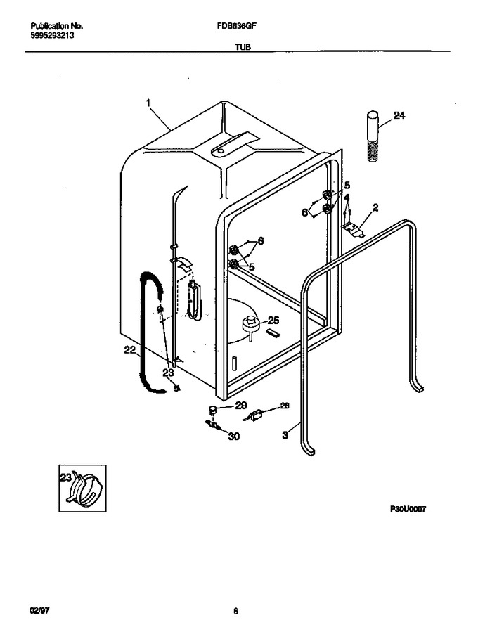 Diagram for FDB636GFR2