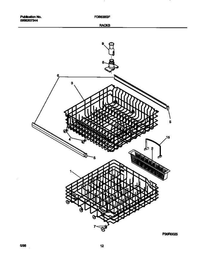 Diagram for FDB636GFR5