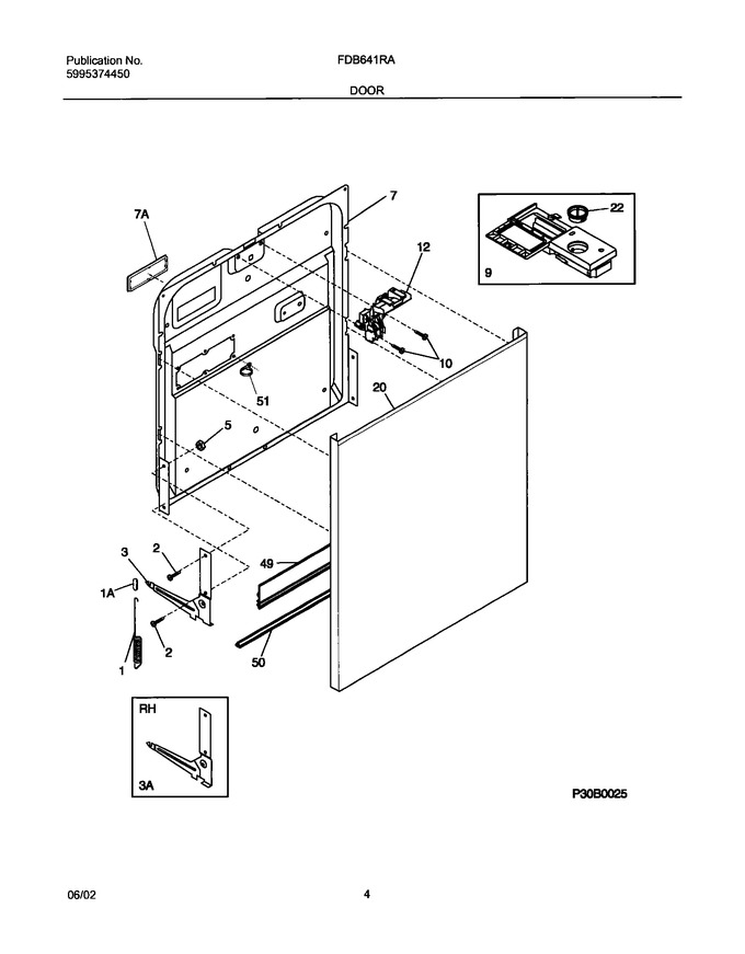 Diagram for FDB641RAS1
