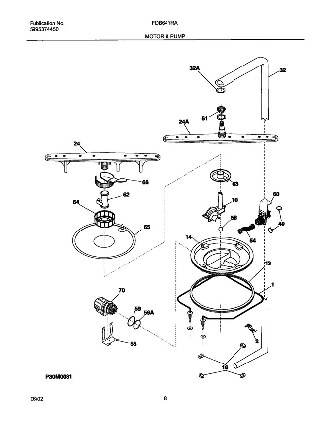 Diagram for FDB641RAS1