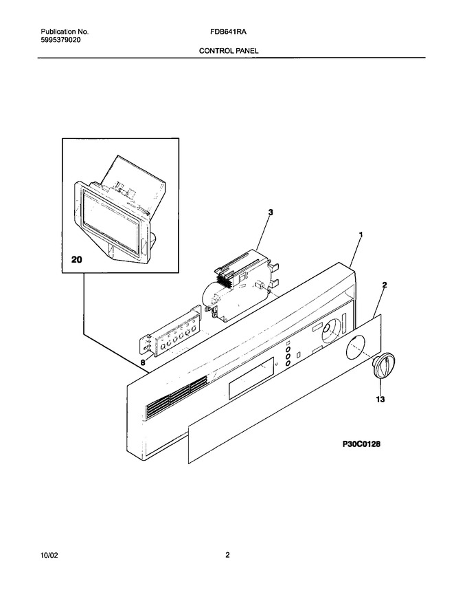 Diagram for FDB641RAB2