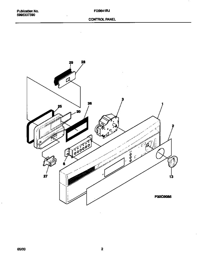 Diagram for FDB641RJS0