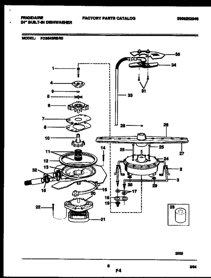 Diagram for FDB643RBR0