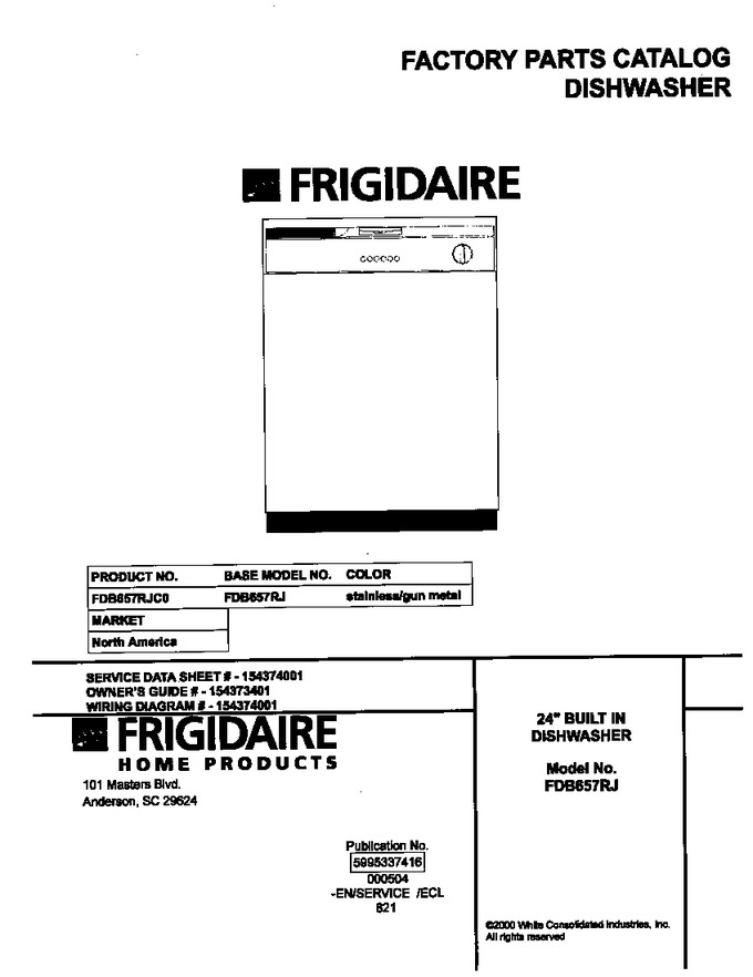 Diagram for FDB657RJC0