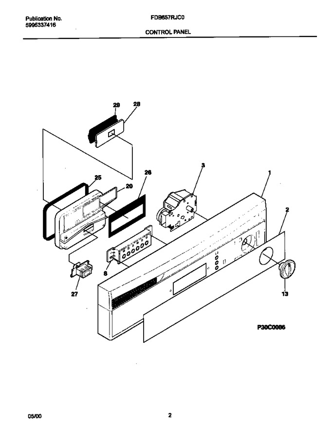 Diagram for FDB657RJC0