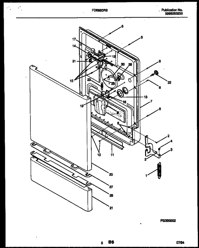 Diagram for FDB663RBS0