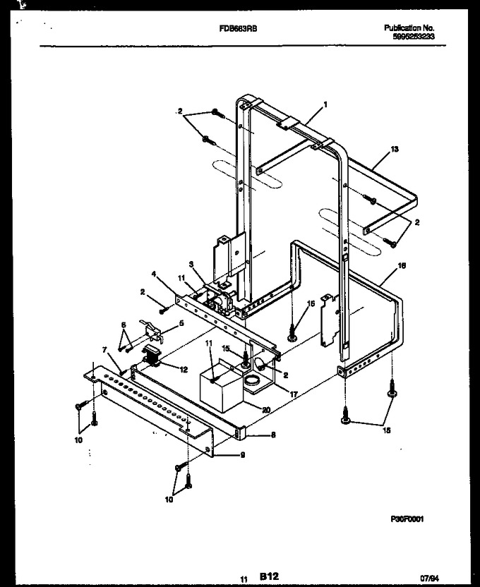 Diagram for FDB663RBB0