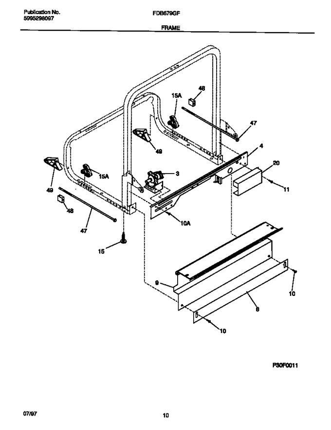 Diagram for FDB679GFW3