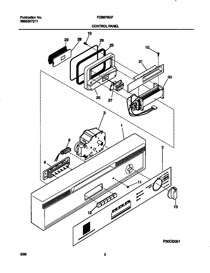 Diagram for FDB679GFW4