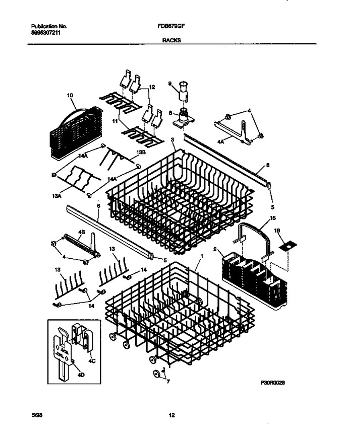 Diagram for FDB679GFW4