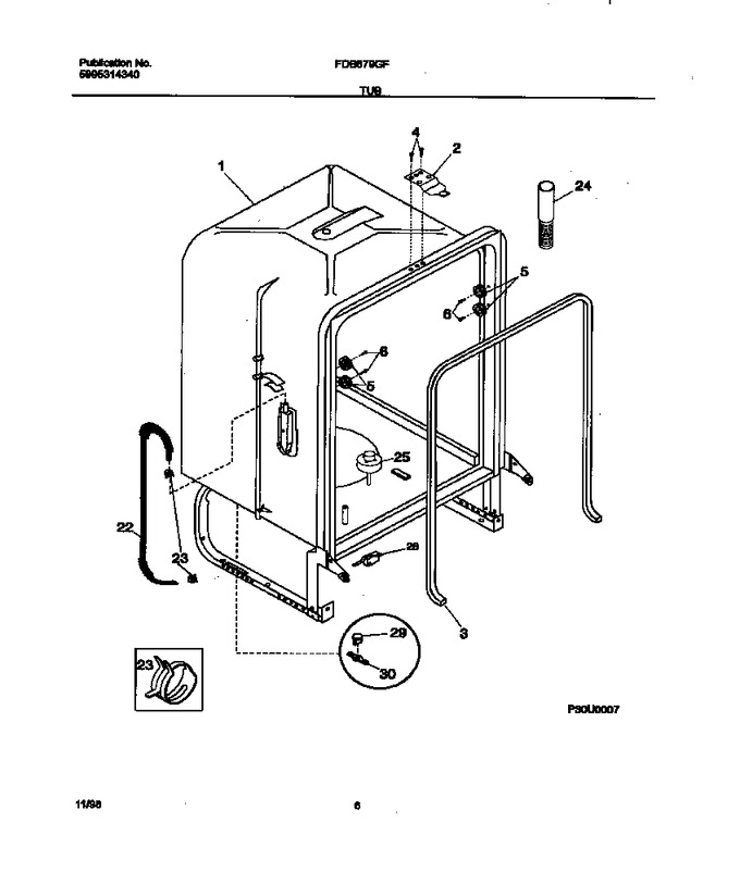 Diagram for FDB679GFW5