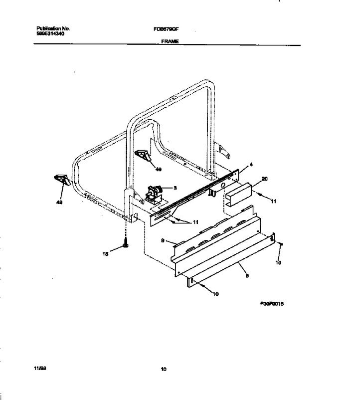 Diagram for FDB679GFW5