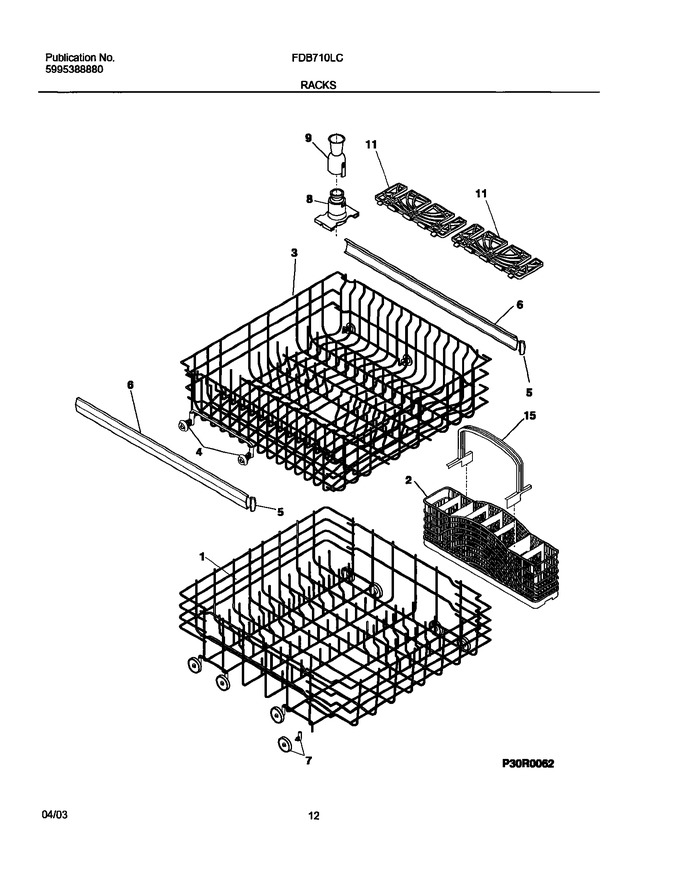 Diagram for FDB710LCQ0