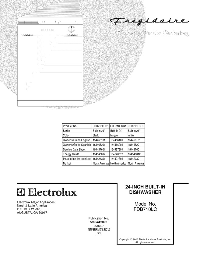 Diagram for FDB710LCS1