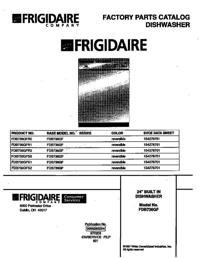 Diagram for FDB736GFS1