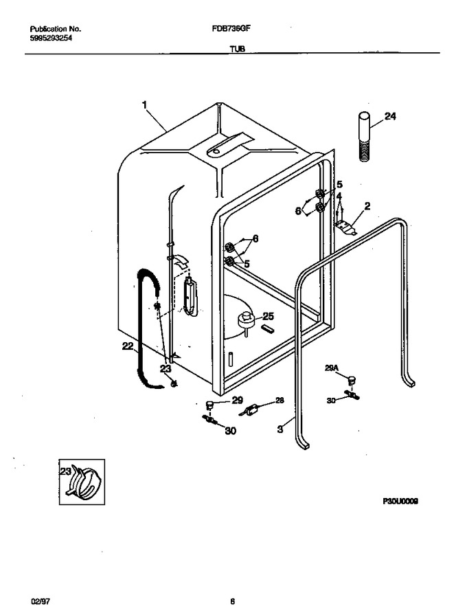 Diagram for FDB736GFR1