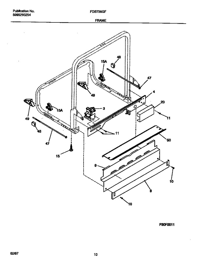 Diagram for FDB736GFR0