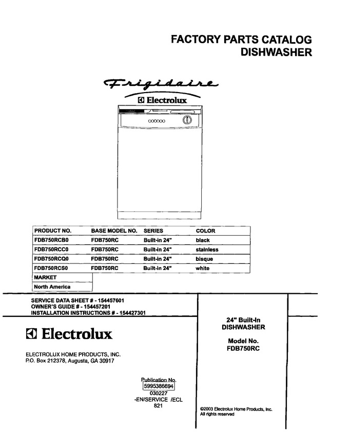 Diagram for FDB750RCS0