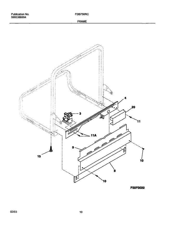 Diagram for FDB750RCC0