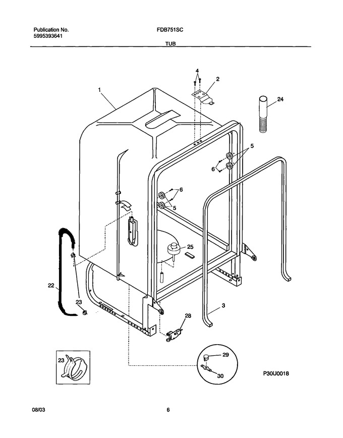Diagram for FDB751SCC0